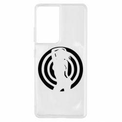 Чехол для Samsung S21 Ultra девушка мишень - PrintSalon