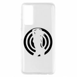 Чехол для Huawei P Smart 2021 девушка мишень - PrintSalon