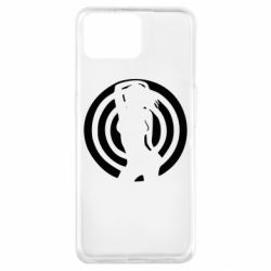 Чехол для Oppo A73 девушка мишень - PrintSalon