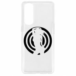 Чехол для Oppo Reno 4 Pro девушка мишень - PrintSalon