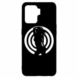 Чехол для Oppo Reno 5 Lite девушка мишень - PrintSalon