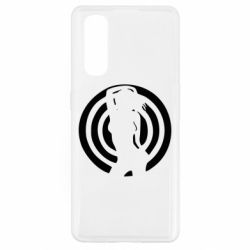 Чехол для Oppo Find X2 девушка мишень - PrintSalon