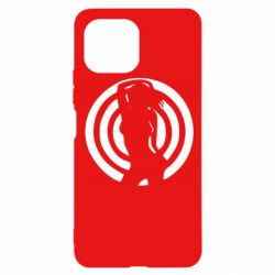 Чехол для Xiaomi Mi11 Lite девушка мишень - PrintSalon
