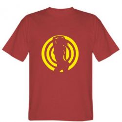 Мужская футболка Stedman девушка мишень - PrintSalon