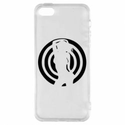 Чехол для iPhone5/5S/SE девушка мишень - PrintSalon