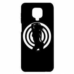 Чехол для Xiaomi Redmi Note 9S/9Pro/9Pro Max девушка мишень - PrintSalon