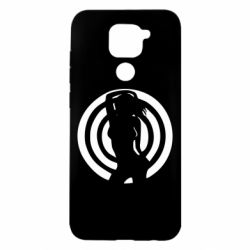 Чехол для Xiaomi Redmi Note 9/Redmi 10X девушка мишень - PrintSalon