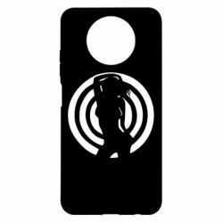 Чехол для Xiaomi Redmi Note 9 5G/Redmi Note 9T девушка мишень - PrintSalon