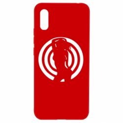 Чехол для Xiaomi Redmi 9a девушка мишень - PrintSalon