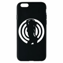 Чехол для iPhone 6/6S девушка мишень - PrintSalon