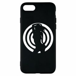 Чехол для iPhone 7 девушка мишень - PrintSalon