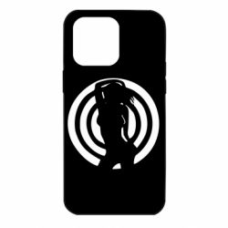 Чехол для iPhone 14 Pro Max девушка мишень - PrintSalon