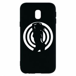 Чехол для Samsung J3 2017 девушка мишень - PrintSalon