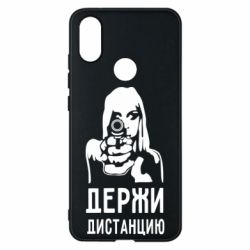 Чехол для Xiaomi Mi A2 Девушка с пистолетом - PrintSalon