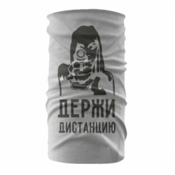 Бандана Девушка с пистолетом - PrintSalon