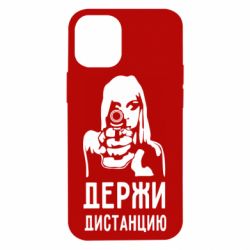 Чехол для iPhone 12 mini Девушка с пистолетом - PrintSalon