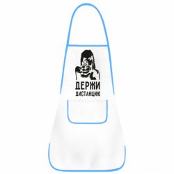 Фартук Девушка с пистолетом - PrintSalon