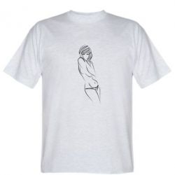 Мужская футболка Stedman Девушка - PrintSalon