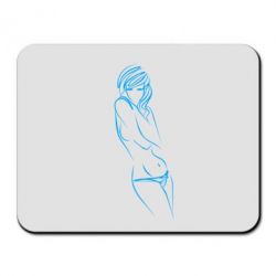 Килимок для миші Дівчина