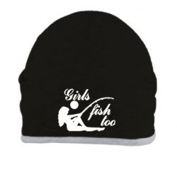 Шапка Девушки тоже рыбачат - PrintSalon