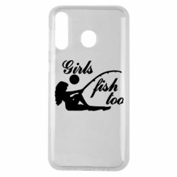 Чехол для Samsung M30 Девушки тоже рыбачат - PrintSalon