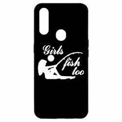 Чехол для Oppo A31 Девушки тоже рыбачат - PrintSalon