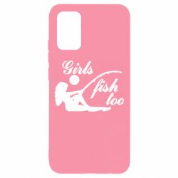 Чехол для Samsung A02s/M02s Девушки тоже рыбачат - PrintSalon