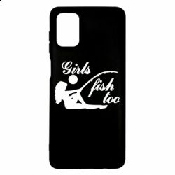 Чехол для Samsung M51 Девушки тоже рыбачат - PrintSalon