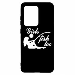 Чехол для Samsung S20 Ultra Девушки тоже рыбачат - PrintSalon