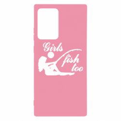 Чехол для Samsung Note 20 Ultra Девушки тоже рыбачат