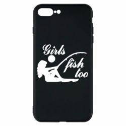 Чехол для iPhone 7 Plus Девушки тоже рыбачат - PrintSalon