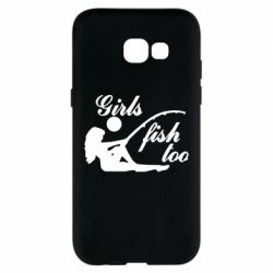 Чехол для Samsung A5 2017 Девушки тоже рыбачат - PrintSalon