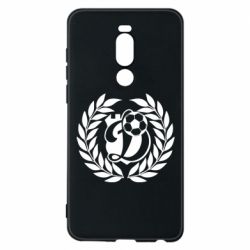 Чехол для Meizu Note 8 Динамо Киев: мяч, колоски лого