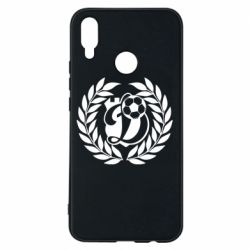 Чехол для Huawei P Smart Plus 2018 Динамо Киев: мяч, колоски лого
