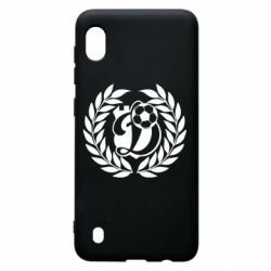 Чохол для Samsung A10 Динамо Київ: м'яч, колоски лого