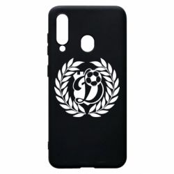 Чехол для Samsung A60 Динамо Киев: мяч, колоски лого