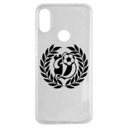 Чохол для Xiaomi Redmi Note 7 Динамо Київ: м'яч, колоски лого