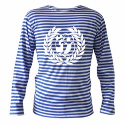 Тельняшка с длинным рукавом Динамо Киев: мяч, колоски лого