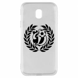 Чехол для Samsung J3 2017 Динамо Киев: мяч, колоски лого