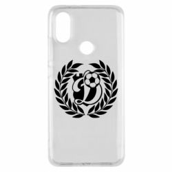 Чехол для Xiaomi Mi A2 Динамо Киев: мяч, колоски лого