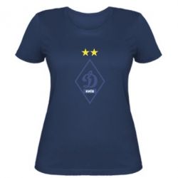Жіноча футболка Динамо Київ - PrintSalon
