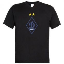 Чоловіча футболка з V-подібним вирізом Динамо Київ - PrintSalon