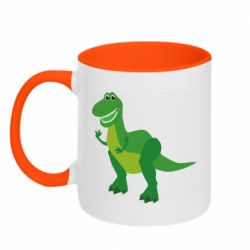 Чашка двокольорова Dino toy story