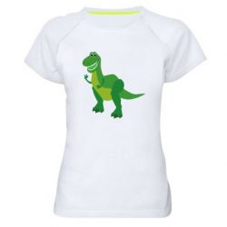 Женская футболка для спорта Dino toy story - PrintSalon