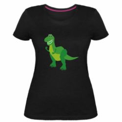 Женская премиум футболка Dino toy story - PrintSalon
