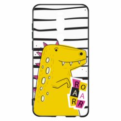 Чохол для Meizu Note 8 Dinosaur and stripes - PrintSalon