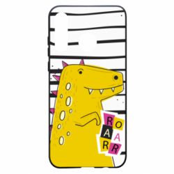 Чохол для Huawei P30 Lite Dinosaur and stripes - PrintSalon