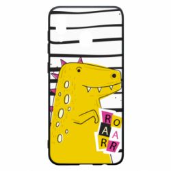 Чохол для Samsung A30 Dinosaur and stripes - PrintSalon