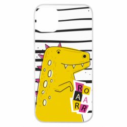 Чохол для iPhone 11 Pro Dinosaur and stripes