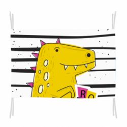 Прапор Dinosaur and stripes